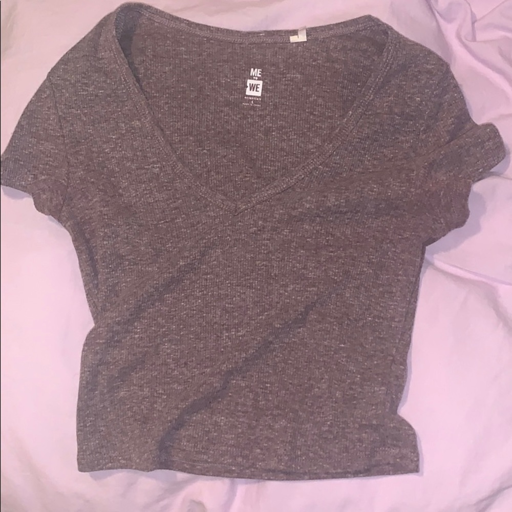 cute purple crop top from pacsun